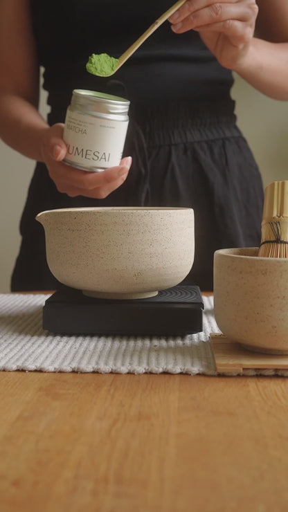 Matcha Set met Chawan en Mok