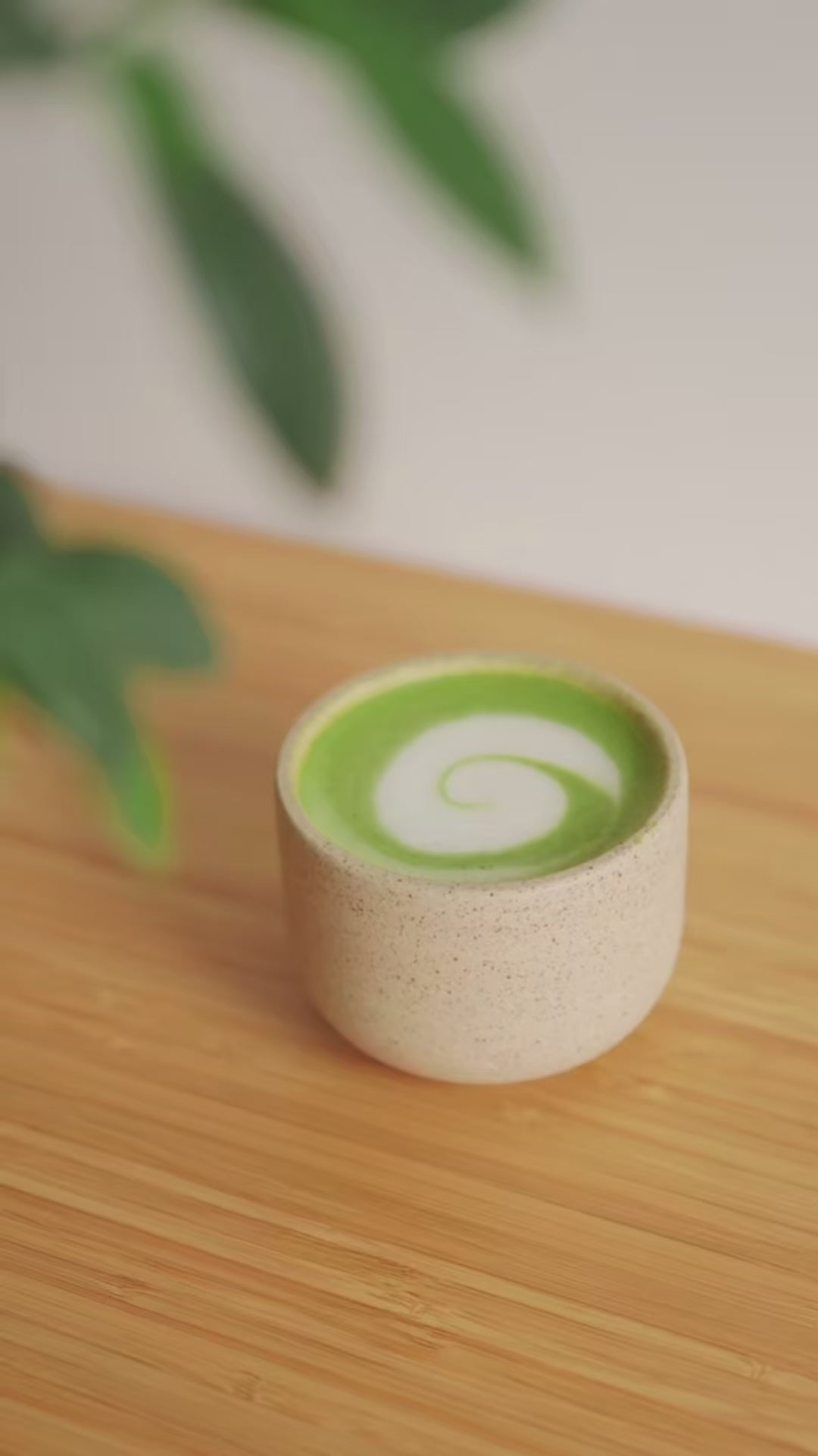 Matcha Set Met Chawan & Mok matcha latte maken